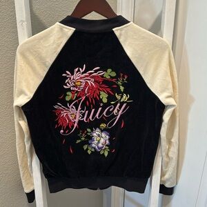 Juicy Couture Varsity Velour Jacket